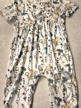 PatPat Woodland Animal Romper 0-3M